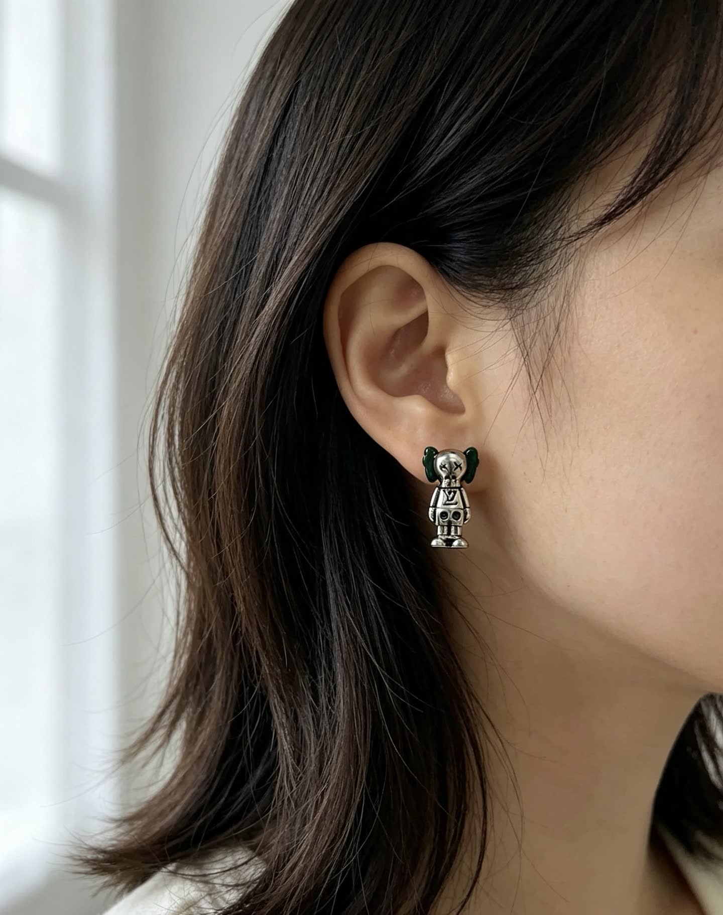 Louis Vuitton Monogram World Tour Earrings
